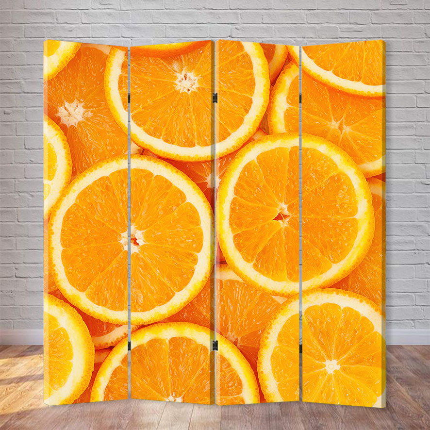 

Ширма декоративная FineDecor "Цитрус" 160х180 см 152а
