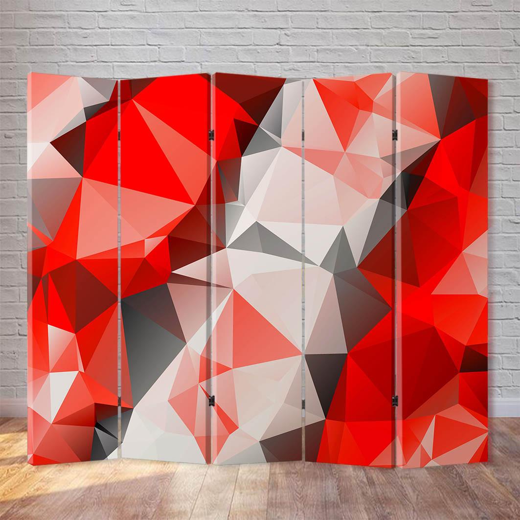 

Ширма декоративная FineDecor "Абстракция" 200x180 см 155b