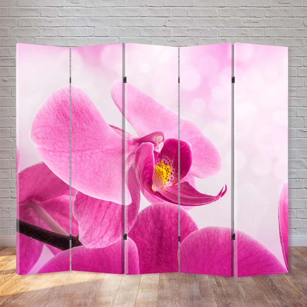 

Ширма декоративная FineDecor "Орхидея" 200x180 см 124b