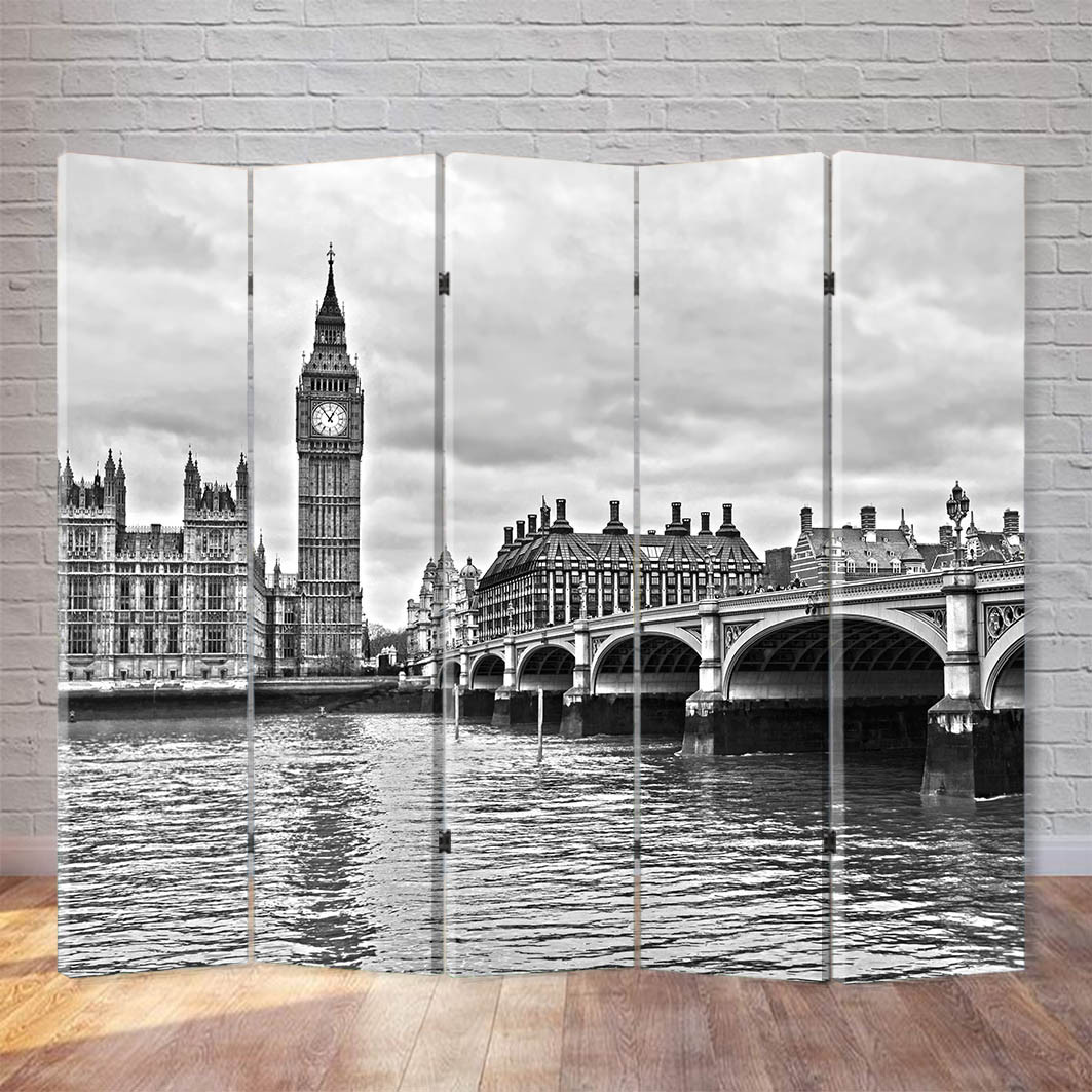 

Ширма декоративная FineDecor "Лондон" 200x180 см 148b