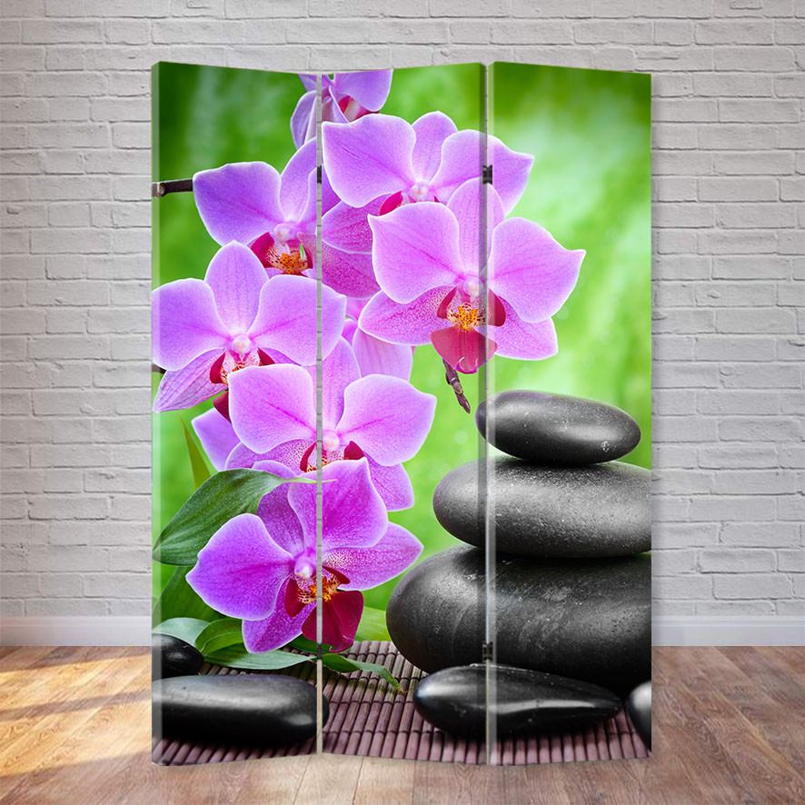 

Ширма декоративная FineDecor "Орхидея" 120х180 см 130