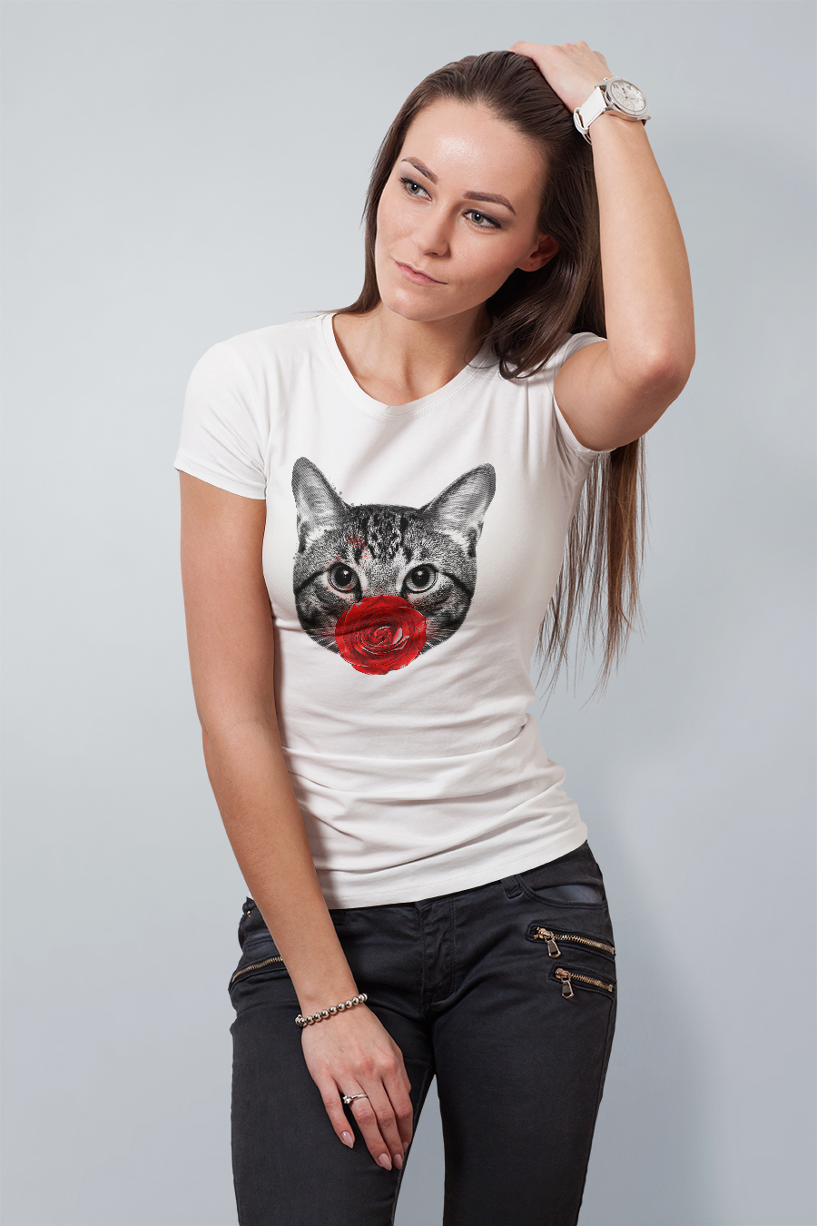 

Футболка OWEAR с дизайнерским принтом design375W-WH  Белый, Футболка OWEAR с дизайнерским принтом design375W-WH XL Белый