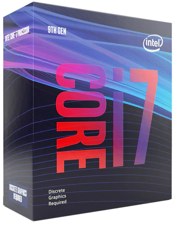

Процессор Intel Core i7 LGA1151 i7-9700F Box 8x30 GHz Turbo Boost 47 GHz L3 12Mb Coffee Lake 14 nm TDP 95W (BX80684I79700F)
