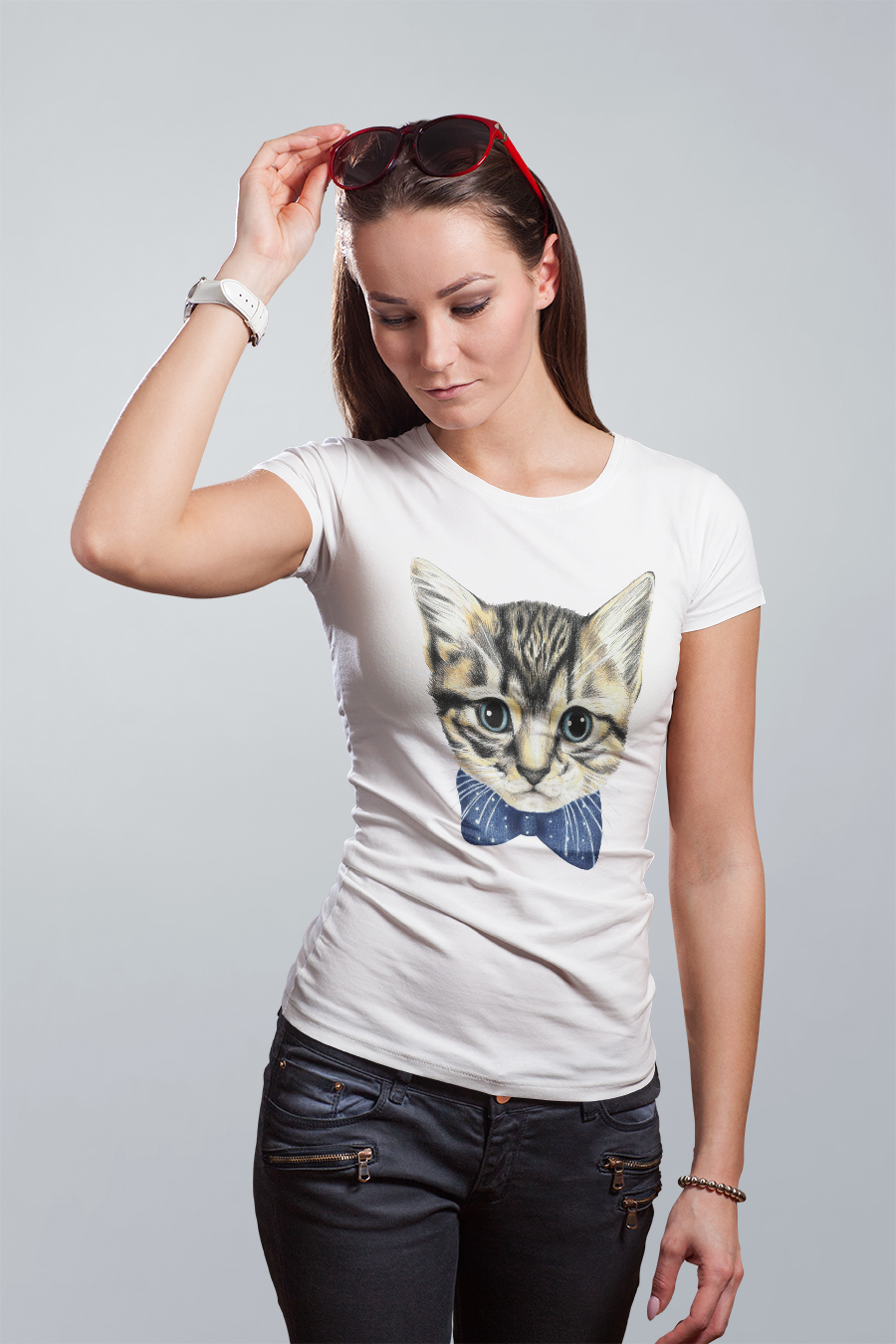 

Футболка OWEAR с дизайнерским принтом design208W-WH XXL Белый