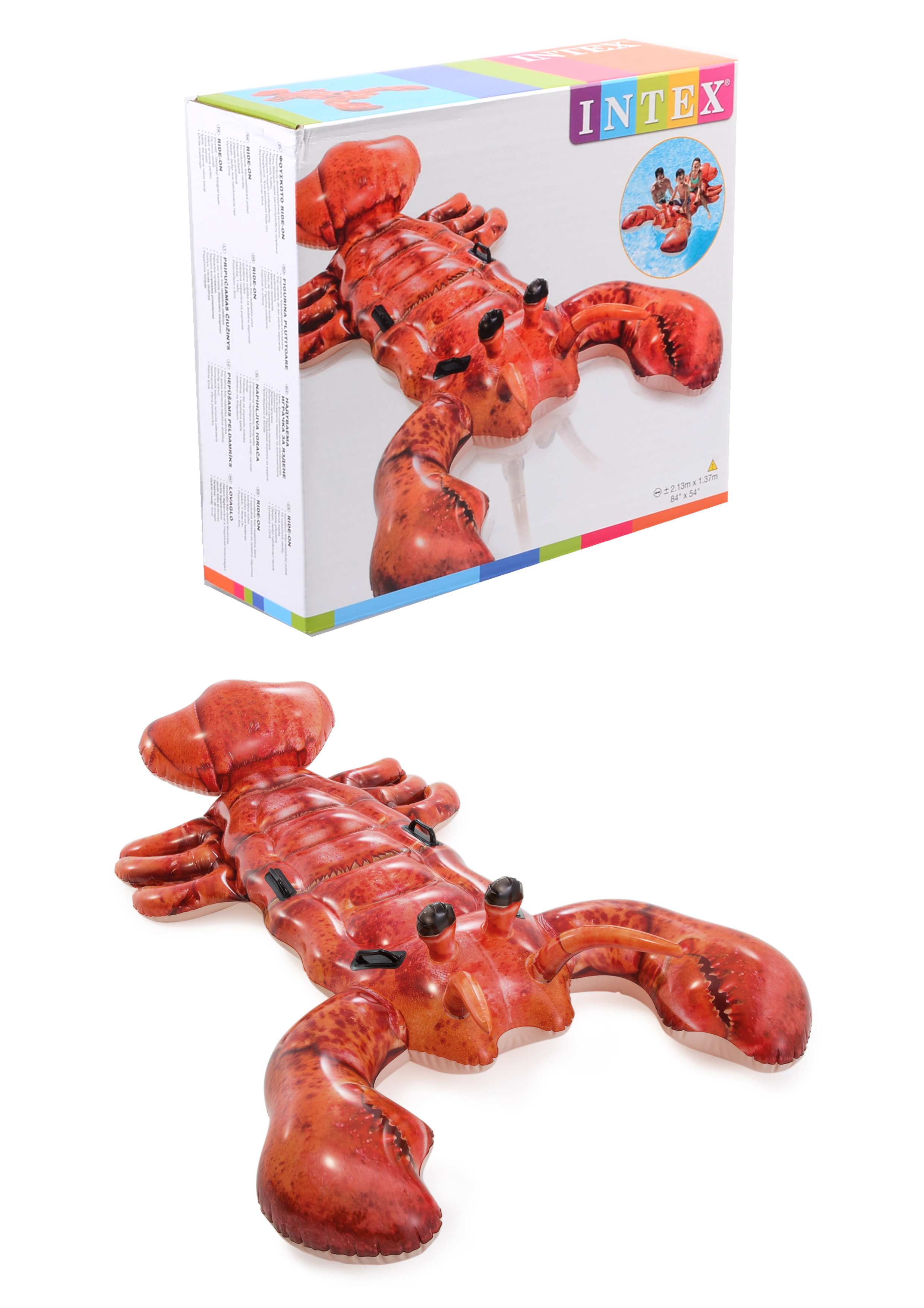 

Плотик "Лобстер" от 3-х лет, 213х137см (57533)