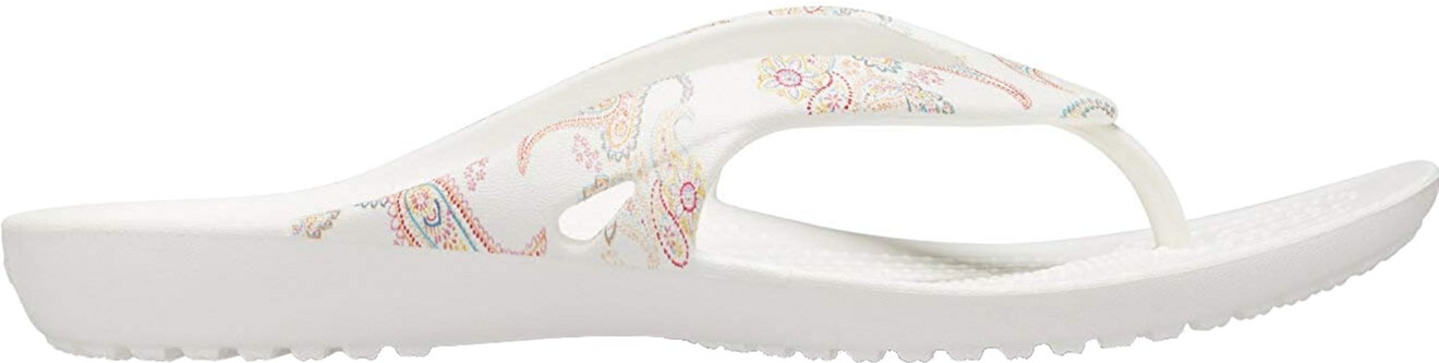 

Вьетнамки Crocs Jibbitz Kadee 2 Printed Floral 206097-9A1-W7 37-38 23.8 см Paisley Floral/White