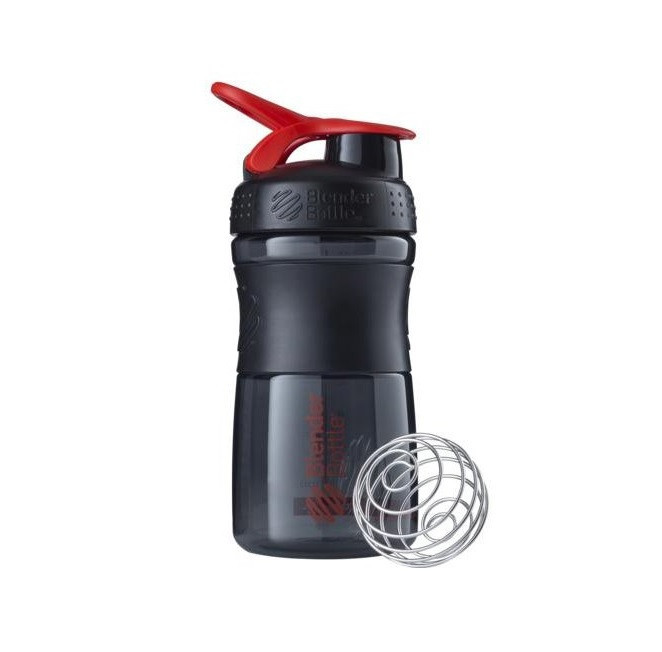 

Спортивная бутылка-шейкер Blender Bottle SportMixer 590 ml Black/Red