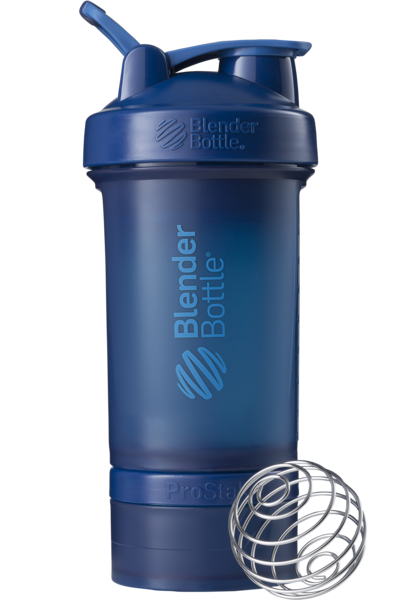 

Шейкер спортивный Blender Bottle ProStak 650 ml с 2-мя контейнерами Navy