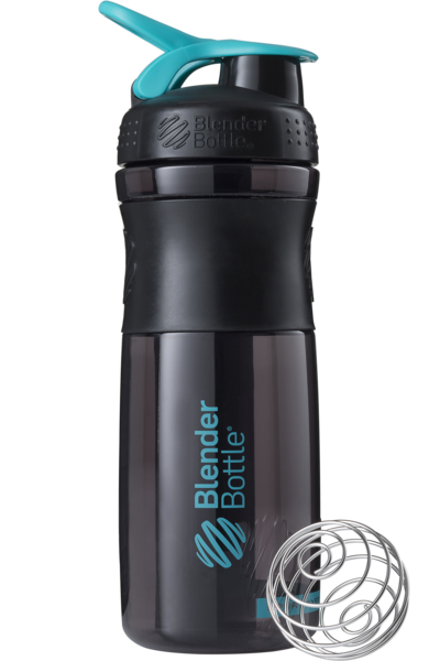 

Спортивная бутылка-шейкер Blender Bottle SportMixer 820 ml Black/Teal