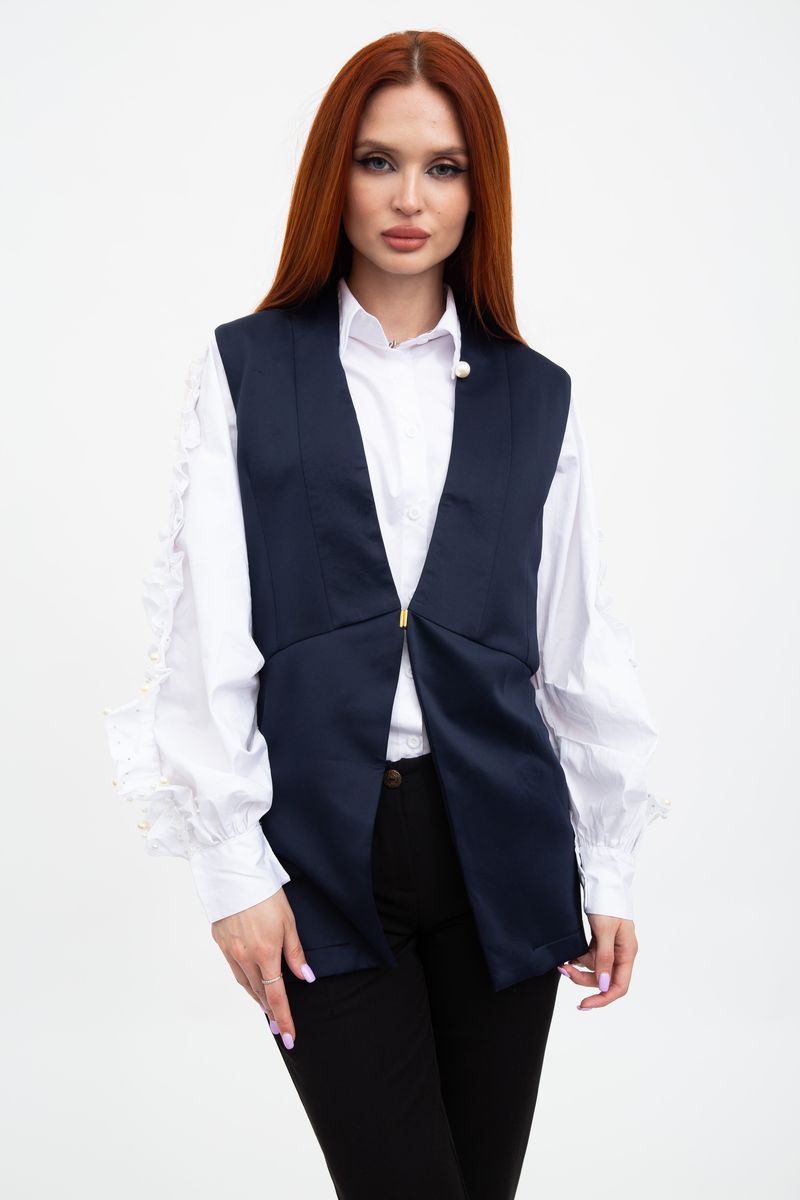 

Жилет Kamomile 36 Темно-синий 115R253-2