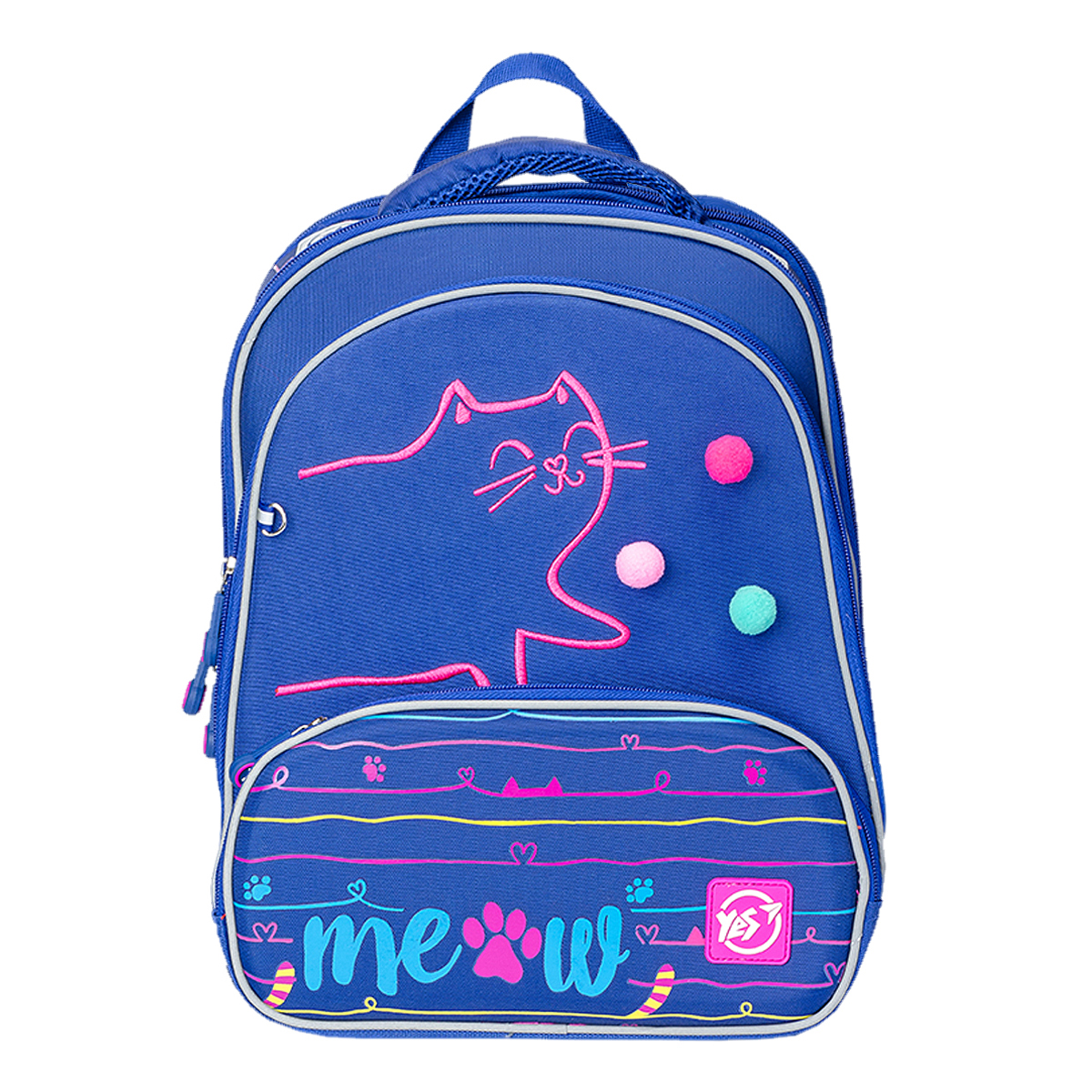 

Рюкзак школьный Yes S-30 JUNO ULTRA Meow 36 x 28 x 20 см Синий