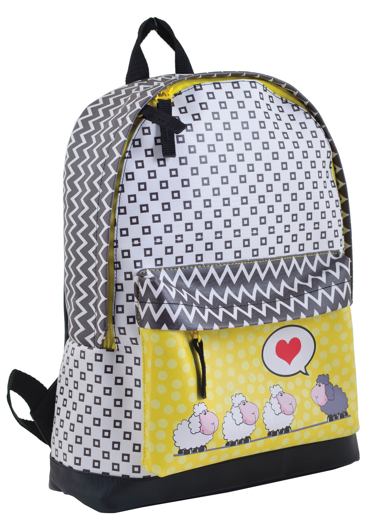 

Рюкзак подростковый YES ST-28 Love sheeps, 35x27x13 (553544)