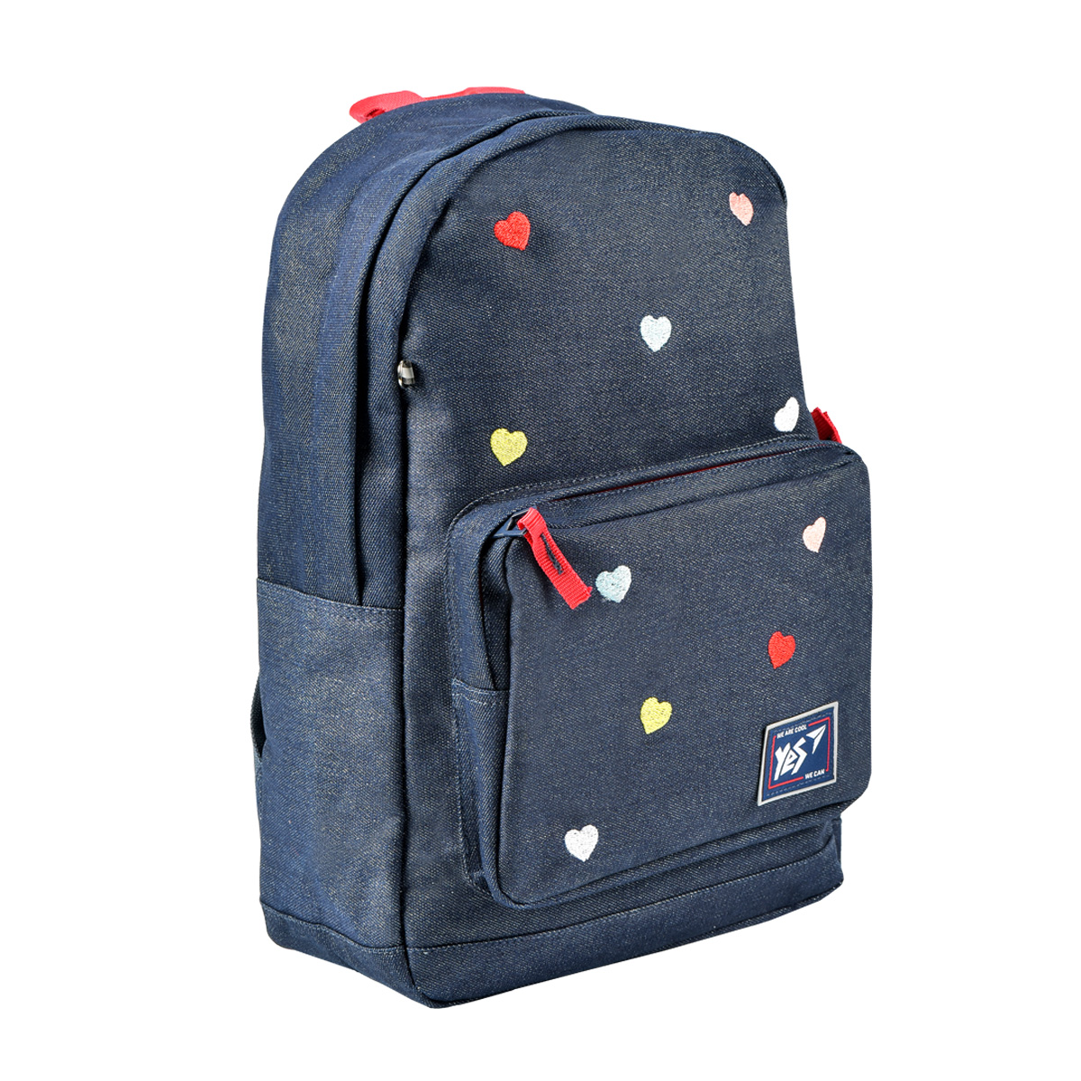 

Рюкзак молодежный Yes T-67 Hearts 41 x 32 x 13 см Сизый