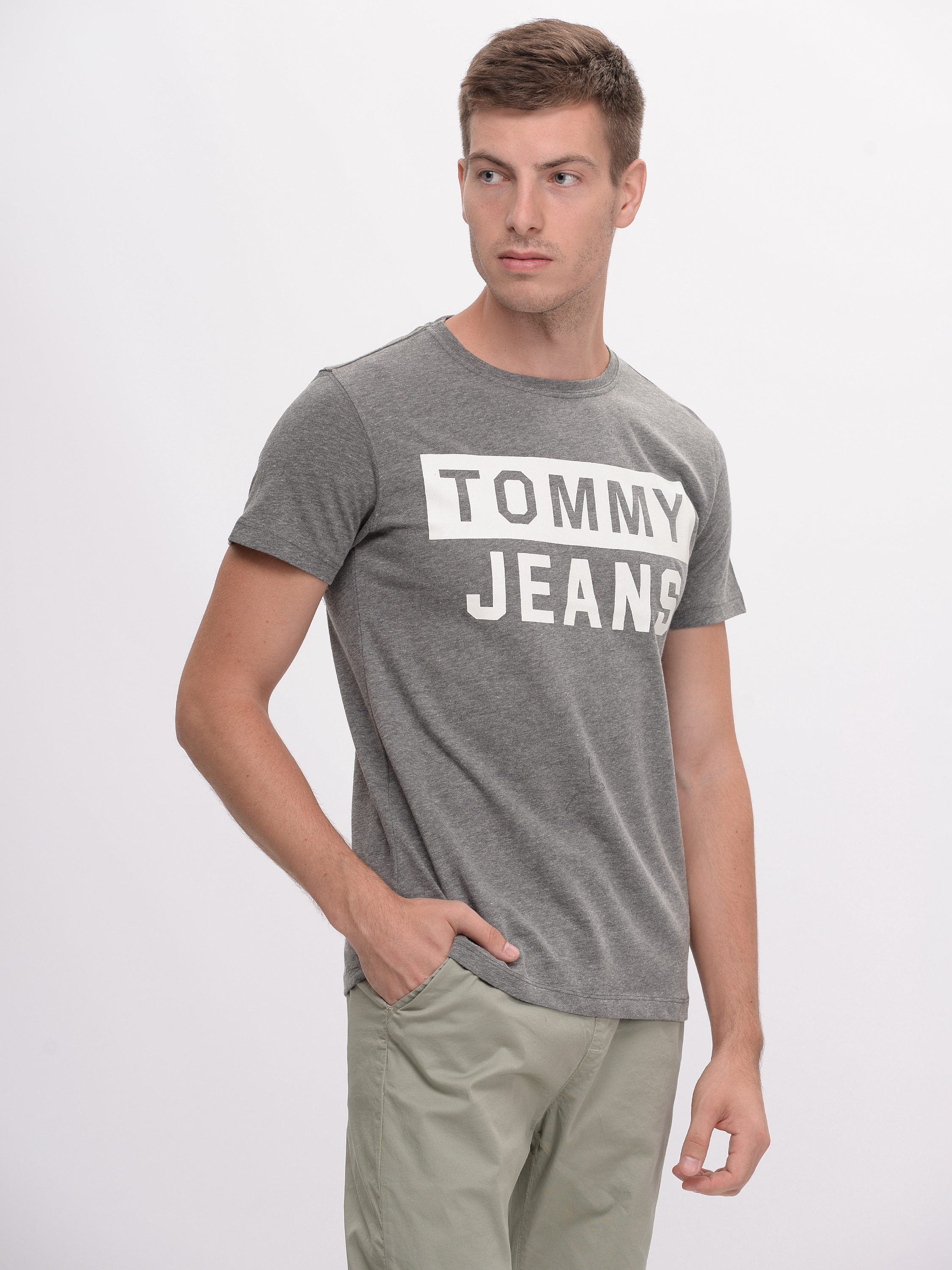 

Футболка Tommy Hilfiger 9626.4 XL (50) Темно-серая