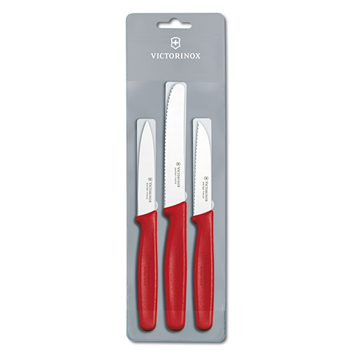 

Набор кухонный Paring Set 3шт с крас. ручкой (3 ножа) (Vx51111.3)