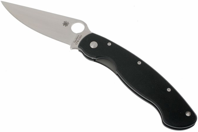 

Карманный нож Spyderco Military черный (87.01.21)