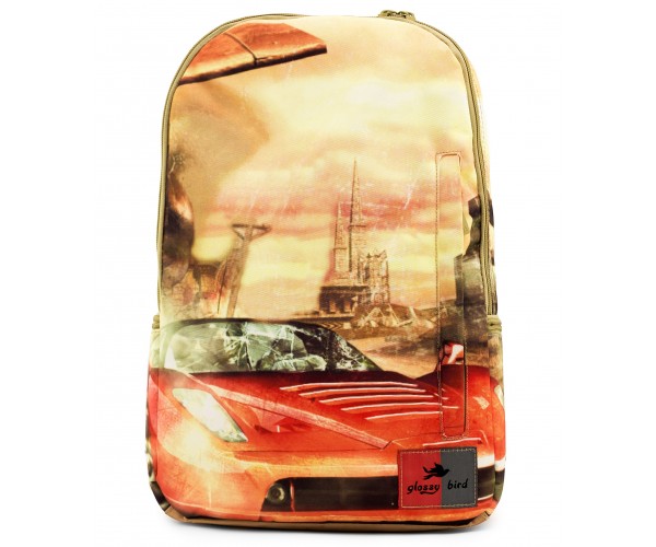 

Рюкзак Glossy Bird GB1804 ортопедический школьный с отсеком для ноутбука желтый (GB-04-cars-yellow)