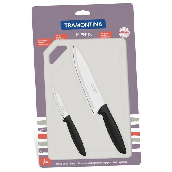 

Набор ножей Tramontina PLENUS, 3 предмета (23498/014)