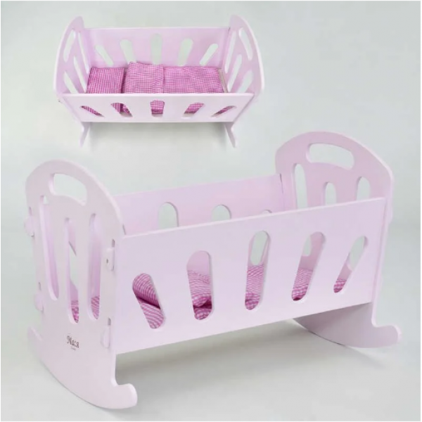 

Кровать для кукол деревянная Мася Best Toys 8001