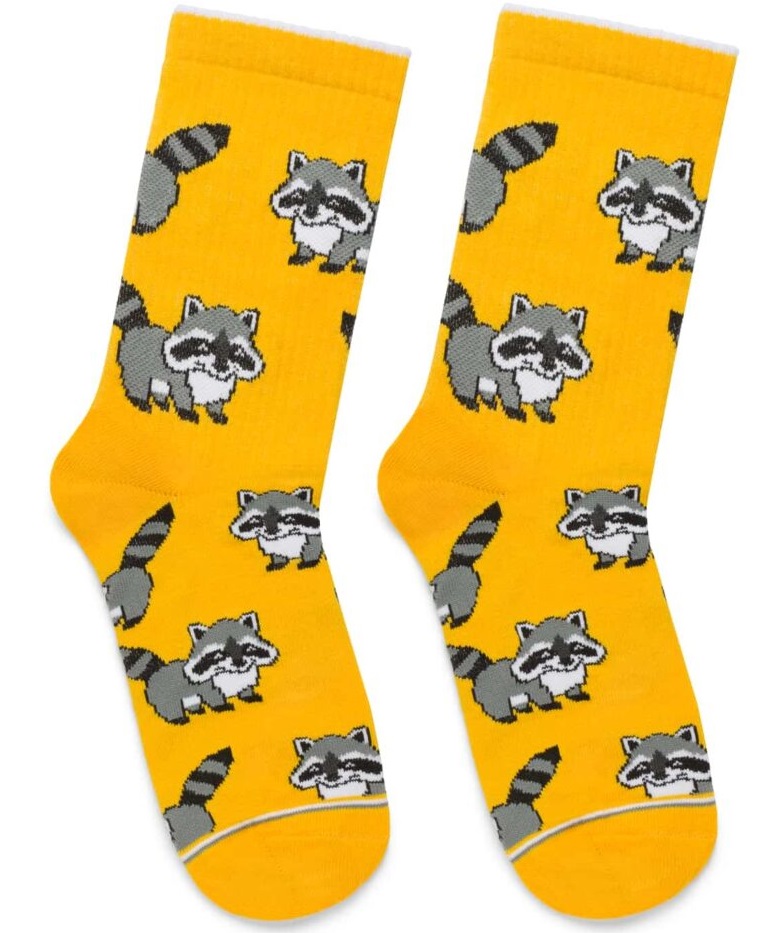 

Носки Ded Noskar' Raccoon 36-40 Желтые