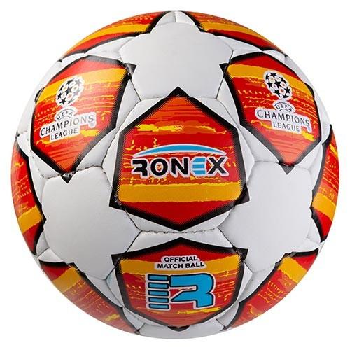 

Мяч футбольный Grippy Ronex AD/F5, оранж/красный