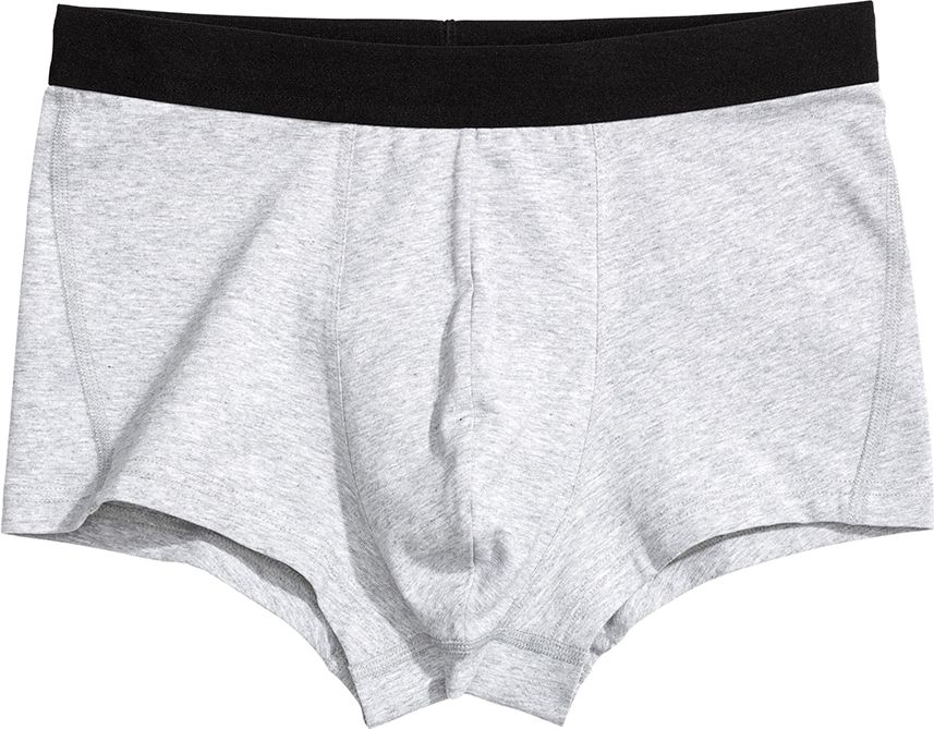 

Трусы H&M 7138249 134-140 см Светло-серые меланж
