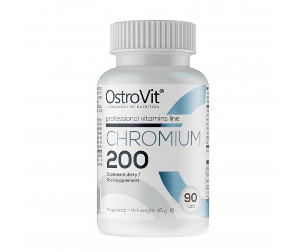 

Жиросжигатель OstroVit Chromium 200 90 таблеток (104011)