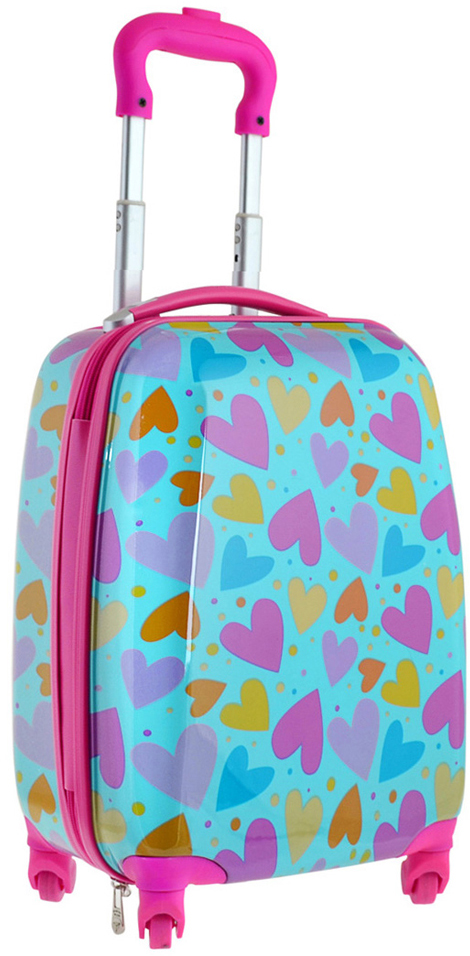 

Чемодан детский на колесах Yes Lovely Hearts Lg-4 для девочек (557831)