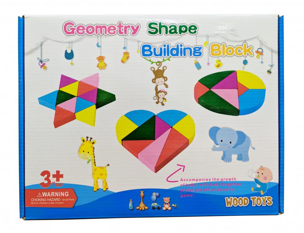 

Деревянная игрушка Геометрика Wood Toys MD 2329