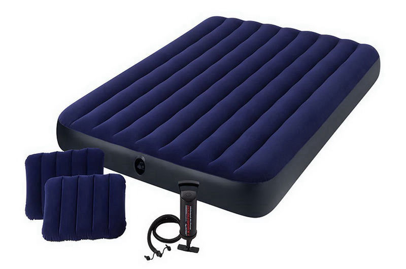 

Матрац надувний INTEX Classic Downy Bed 152х203х25см. Синій 64765