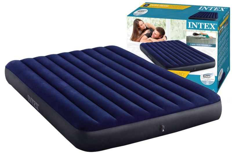 

Матрац надувний Intex Classic Downy Bed 152х203х25см Синій 64759