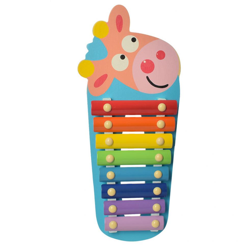

Деревянная игрушка Ксилофон Vi Vi Wood Toy-189 (Коровка)