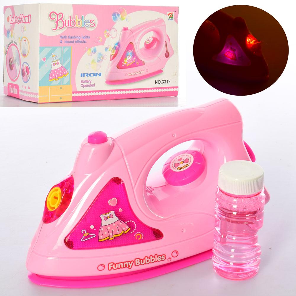 

Мыльная игра MB 019 утюг 20см, запаска, муз, свет, на бат-ке, в кор-ке, 21-11,5-10см