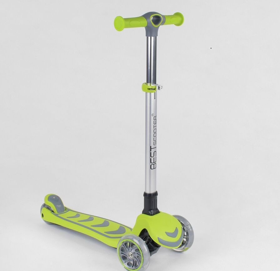 

Самокат трехколесный 46987 (4) Best Scooter, цвет Салатовый