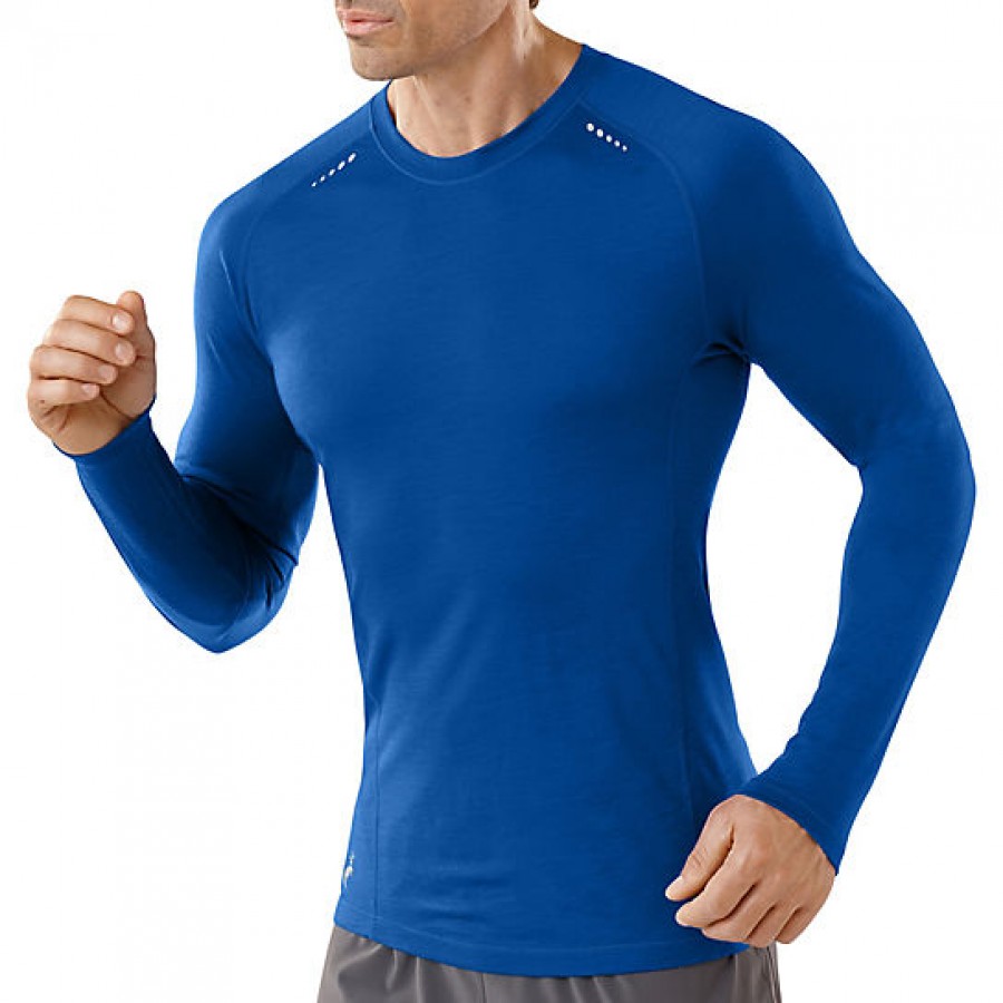 

Термофутболка Smartwool Men's PHD Ultra Light Long Sleeve  Синий, Термофутболка Smartwool Men's PHD Ultra Light Long Sleeve L Синий