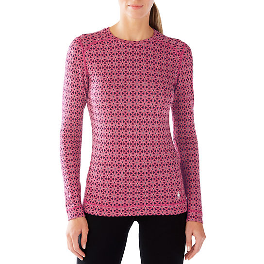 

Термофутболка Smartwool Women's NTS Mid 250 Pattern Crew  Розовый, Термофутболка Smartwool Women's NTS Mid 250 Pattern Crew M Розовый