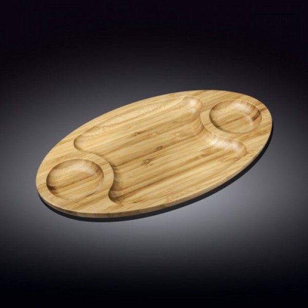

Бамбуковое блюдо Wilmax Bamboo WL-771040 (40,5х23 см-3 секции)