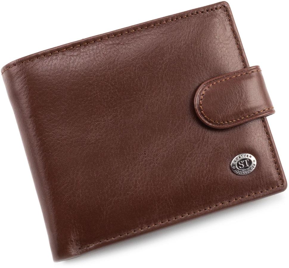 

Мужской кошелек ST Leather B104 coffee