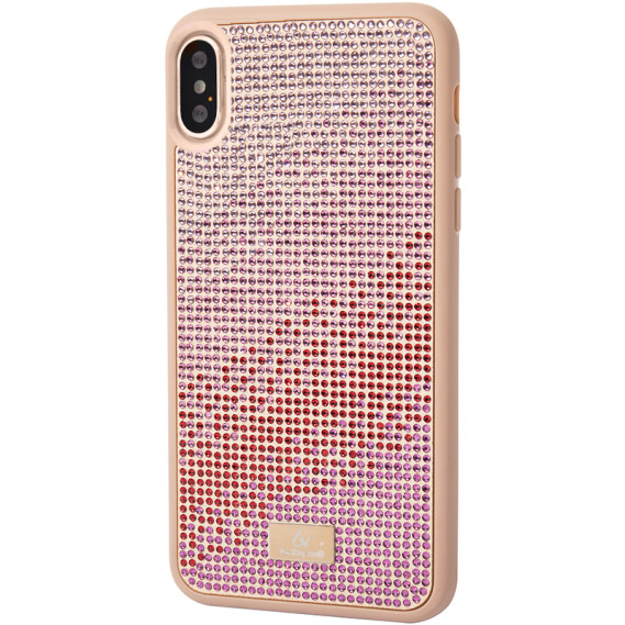 

Чехол со стразами Bling World Rainbown Design для Apple iPhone XS Max (6.5") (Розовый)