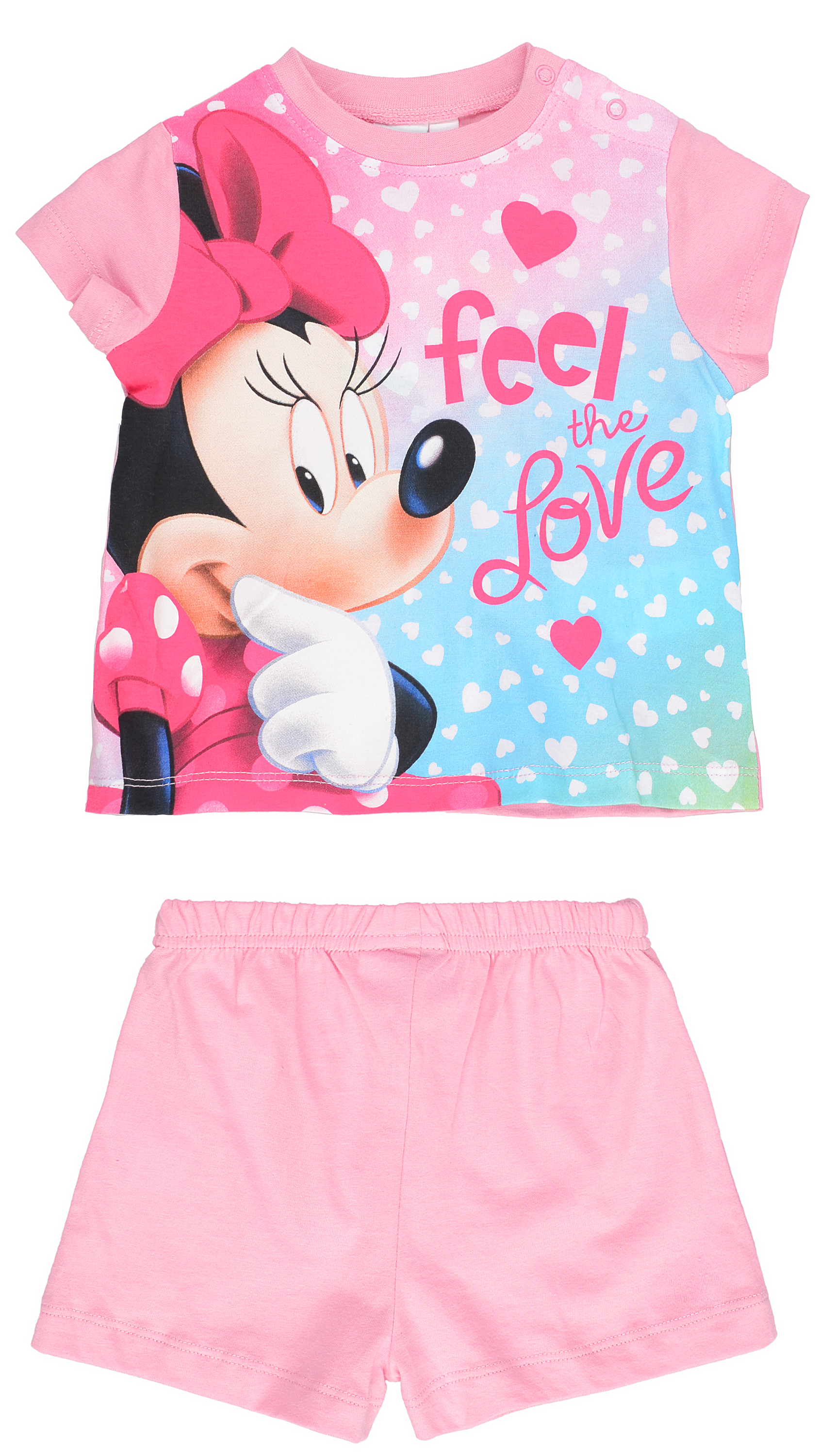 

Костюм (футболка + шорты) Disney SE0372 Minnie 71 см Pink