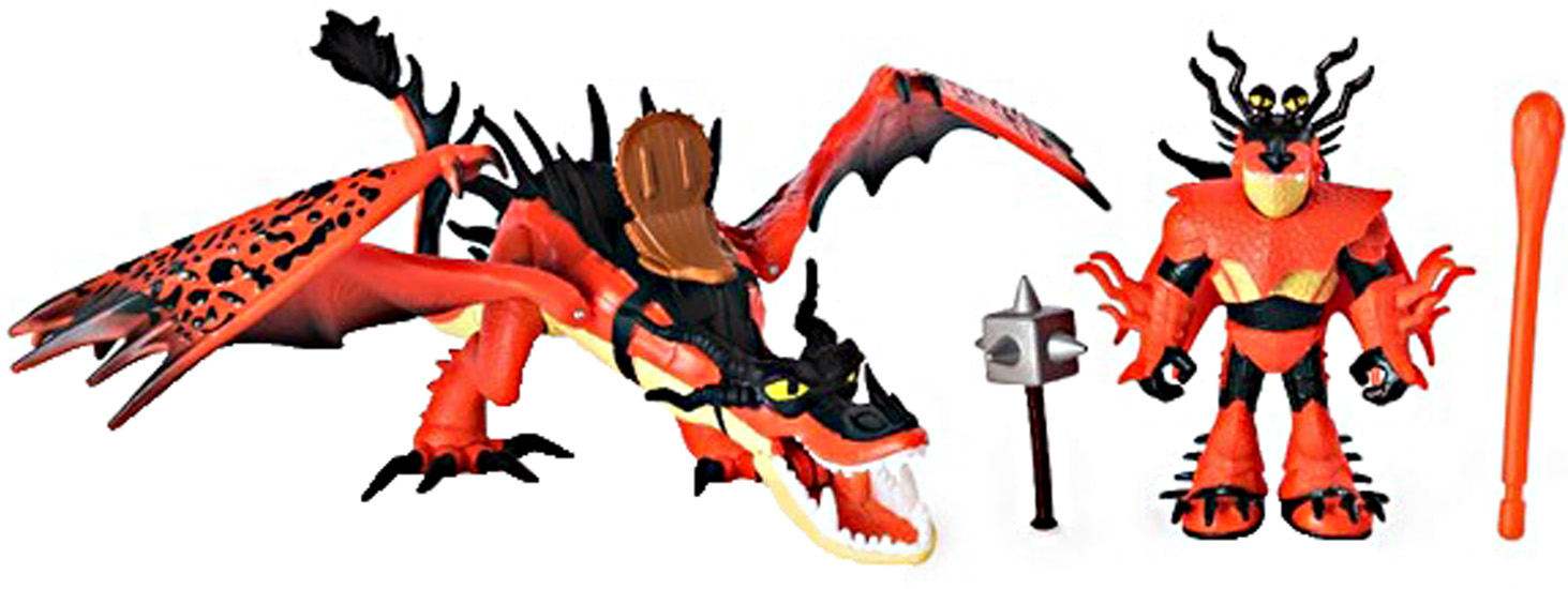Акция на Набор Spin Master Dragons Как приручить дракона - 3 из дракона Кривоклыка и всадника Сморкалы (SM66621/7328) (778988167328) от Rozetka UA
