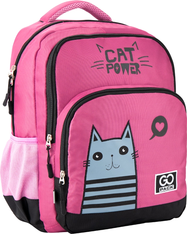 

Рюкзак школьный GoPack Education 450 г 38x28x18 20 л Meow (GO20-113M-1)