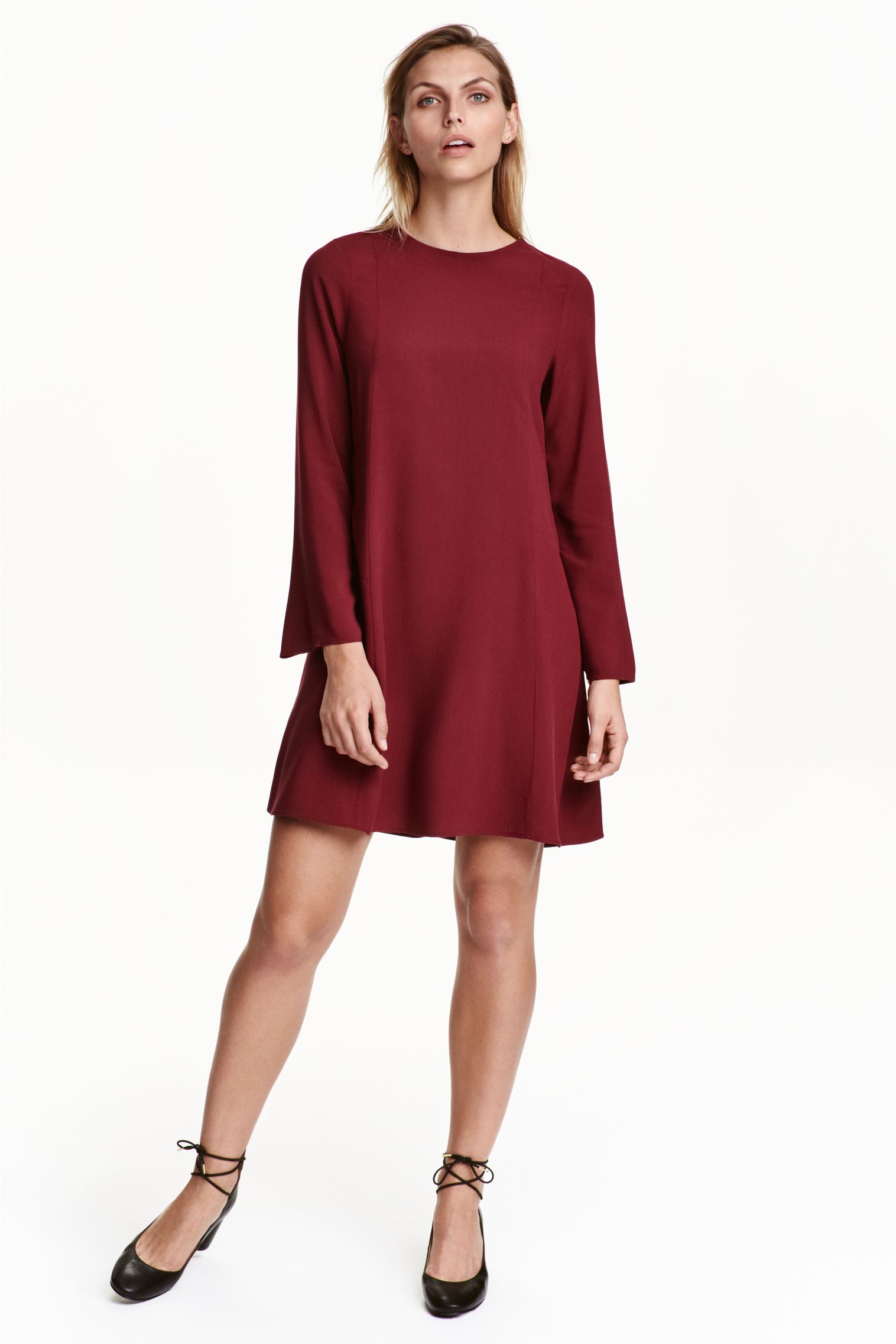 

Платье H&M 40 бордовый 4311014