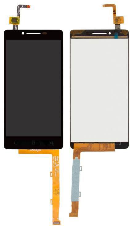 

Дисплей + сенсор (модуль) экран Lenovo A6000, K3 (K30-T), K3 (K30-W) (совместим с A6010) черный high copy