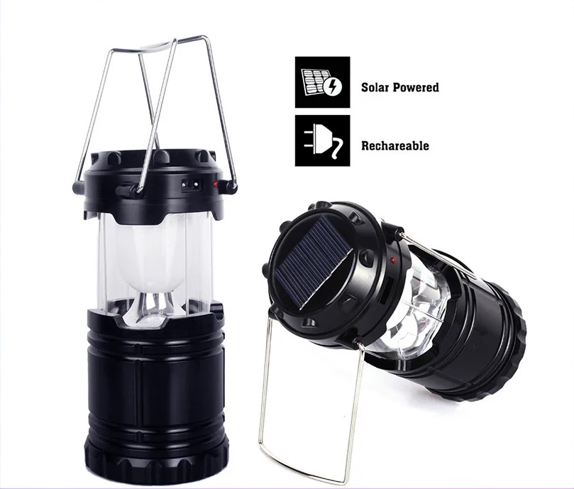 

Переносной фонарь на солнечных батареях G85 T-sse кемпинговый светодиодный Black