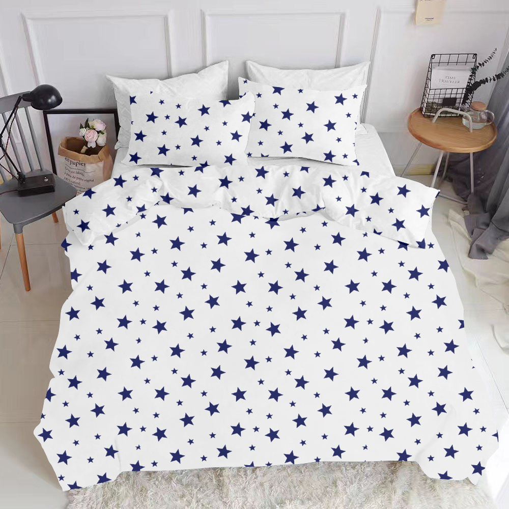 

Комплект постельного белья Cosas Star Big Blue-El140-White 180х220