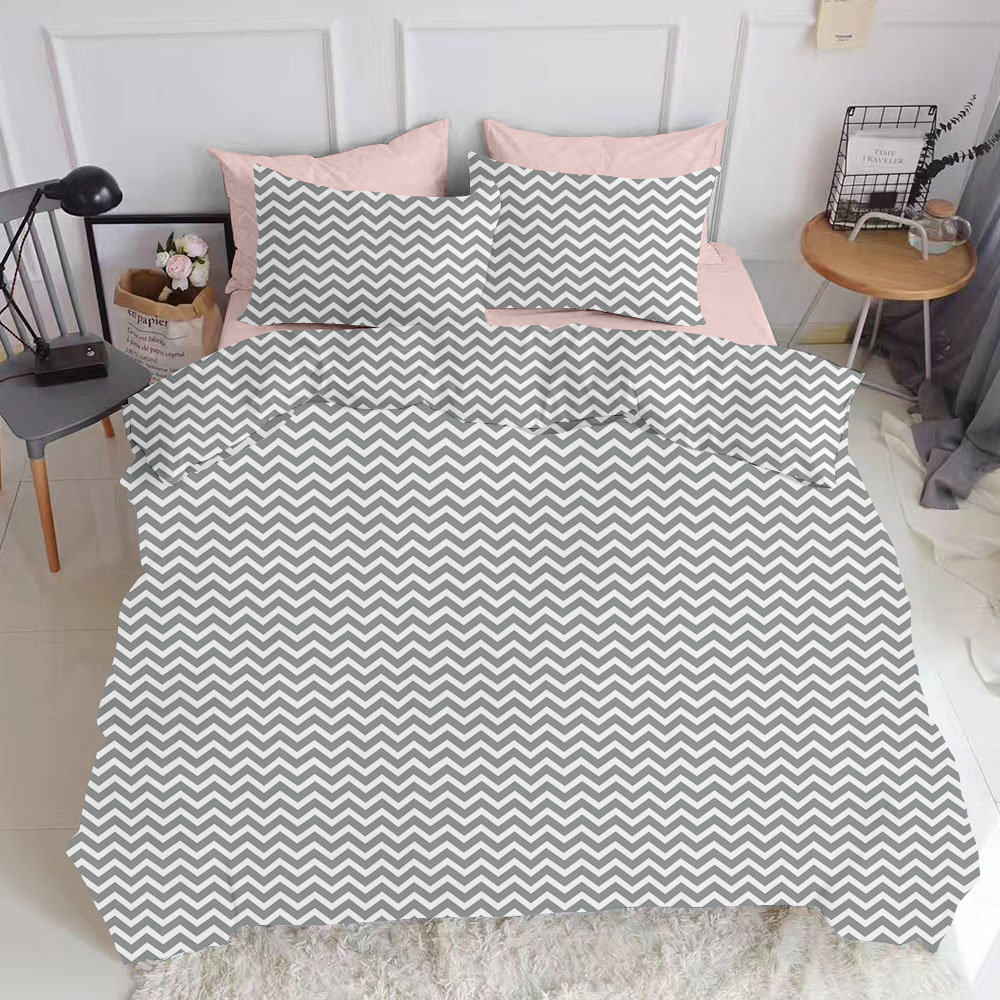 

Комплект постельного белья Cosas Zig Grey-El-Rose 200х220