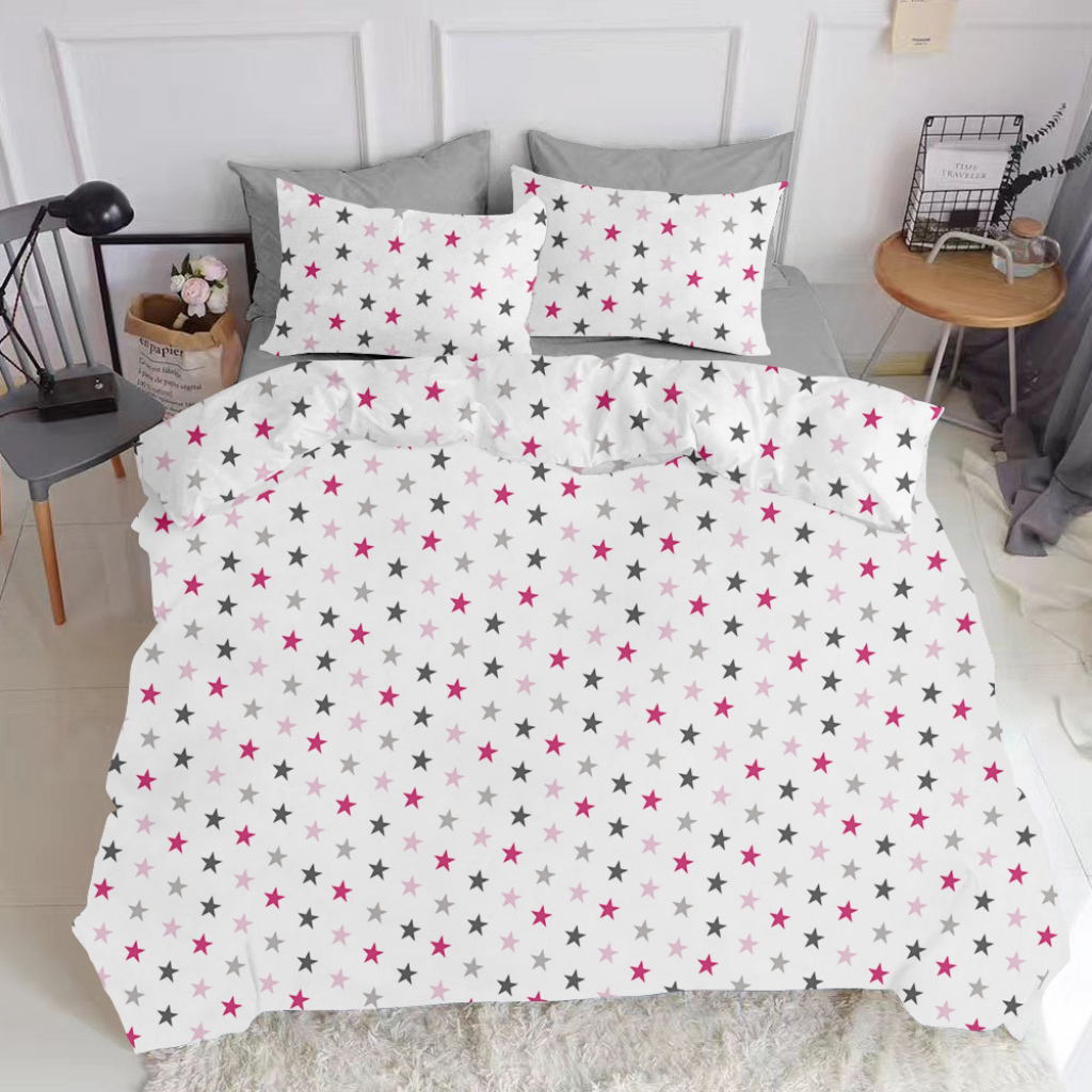 

Комплект постельного белья Cosas Star Grey-Rose-El140-Grey 180х220