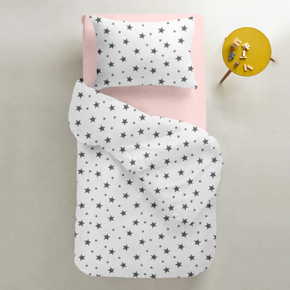 

Комплект постельного белья Cosas Star Big Grey-Rose 155х215
