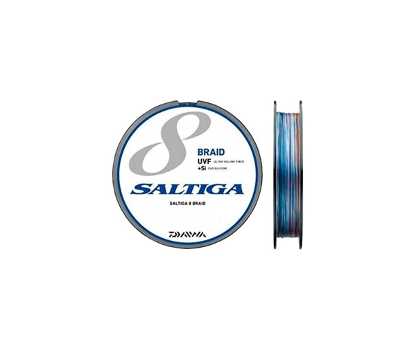 

Шнур Daiwa 8 Braid UVF Saltiga 300m Multi Color #4 53lb/24kg (арт.123421352409)